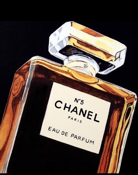 Chanel Perfume Bottle Painting.